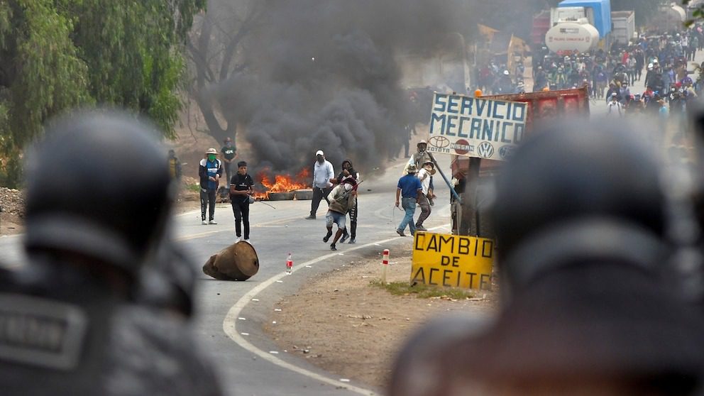 Bolivia-las-protestas-dejaron-al-menos-13-policias-heridos